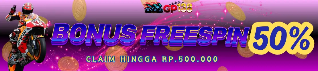 Bonus Freespin 50% TERBESAR